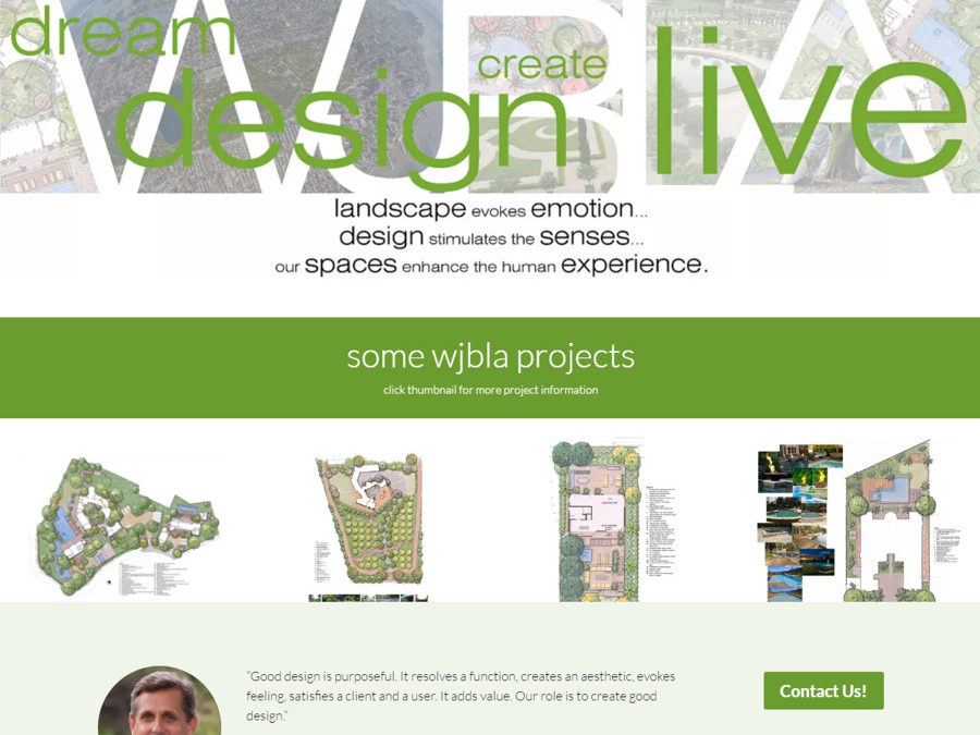 Bringing a Landscape Design Firm to the Web