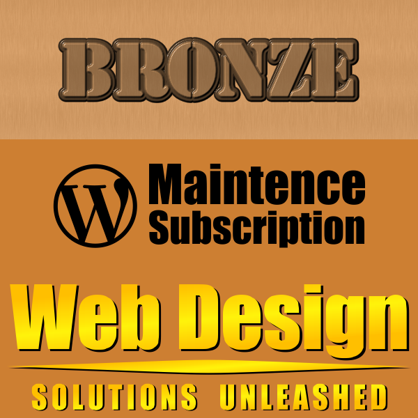 WordPress Maintenance Bronze Subscription
