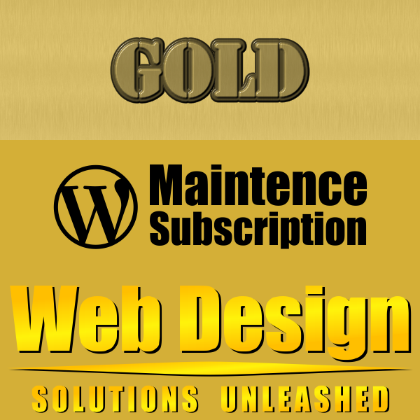 WordPress Maintenance Gold Subscription