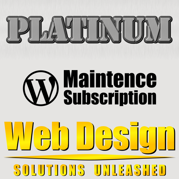WordPress Maintenance Platinum Subscription