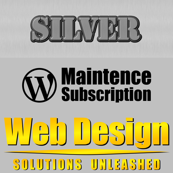 WordPress Maintenance Silver Subscription