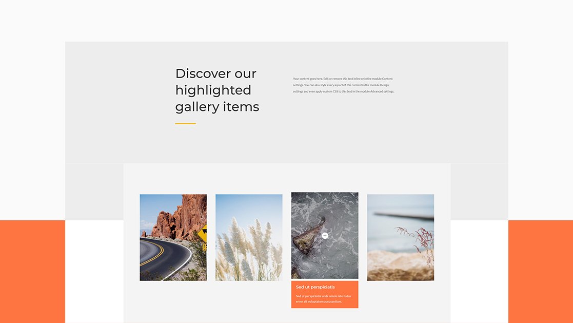 How to Slide-Down Reveal Your Gallery Image’s Title & Caption with Divi