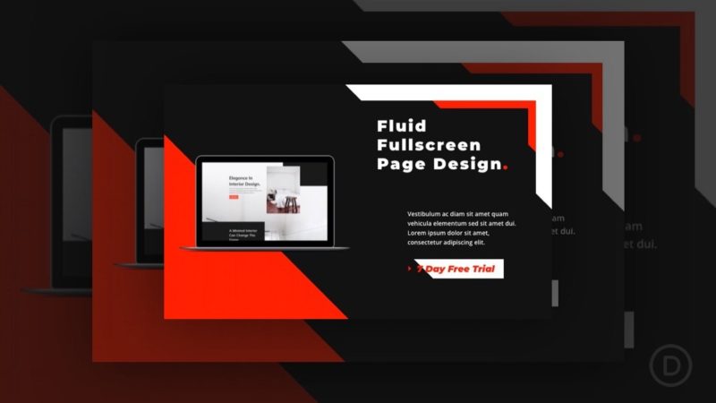 How to Design a Fluid Hero Section in Divi