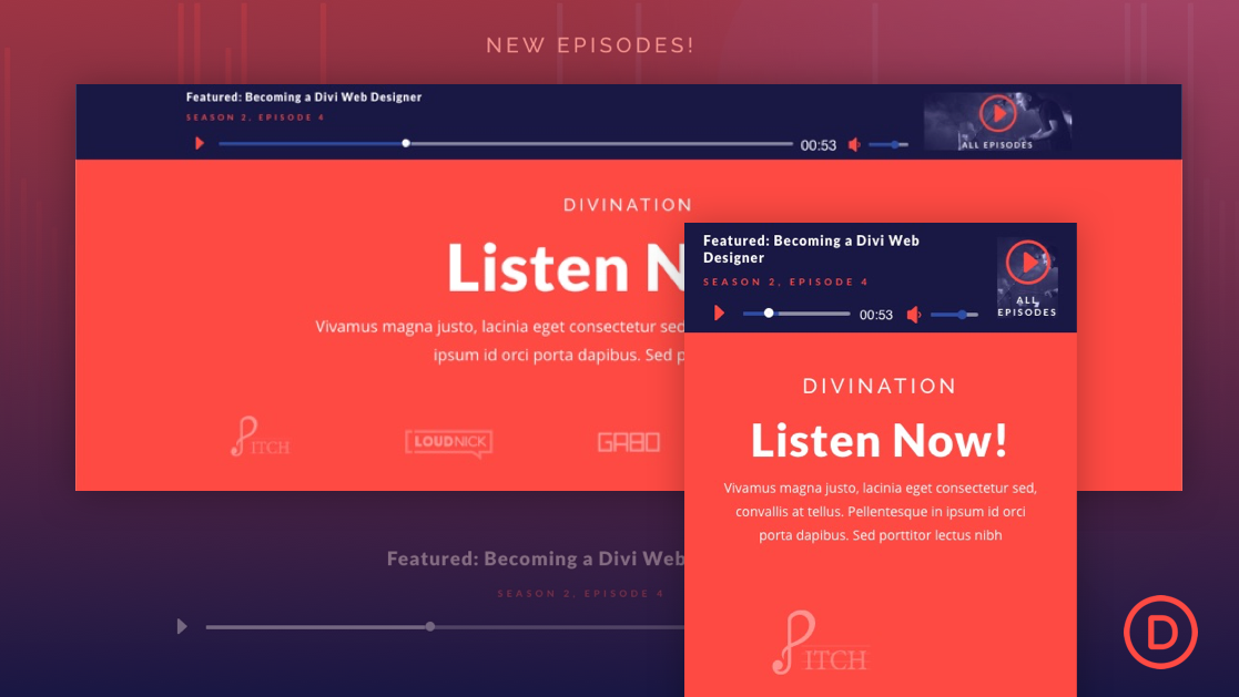 How to Create a Sticky Audio Content Bar in Divi