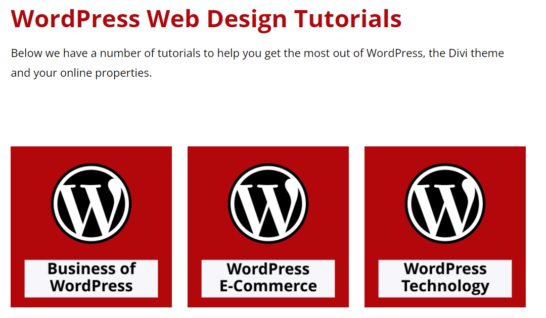 Check Out More Than 400 WordPress Web Design Tutorials