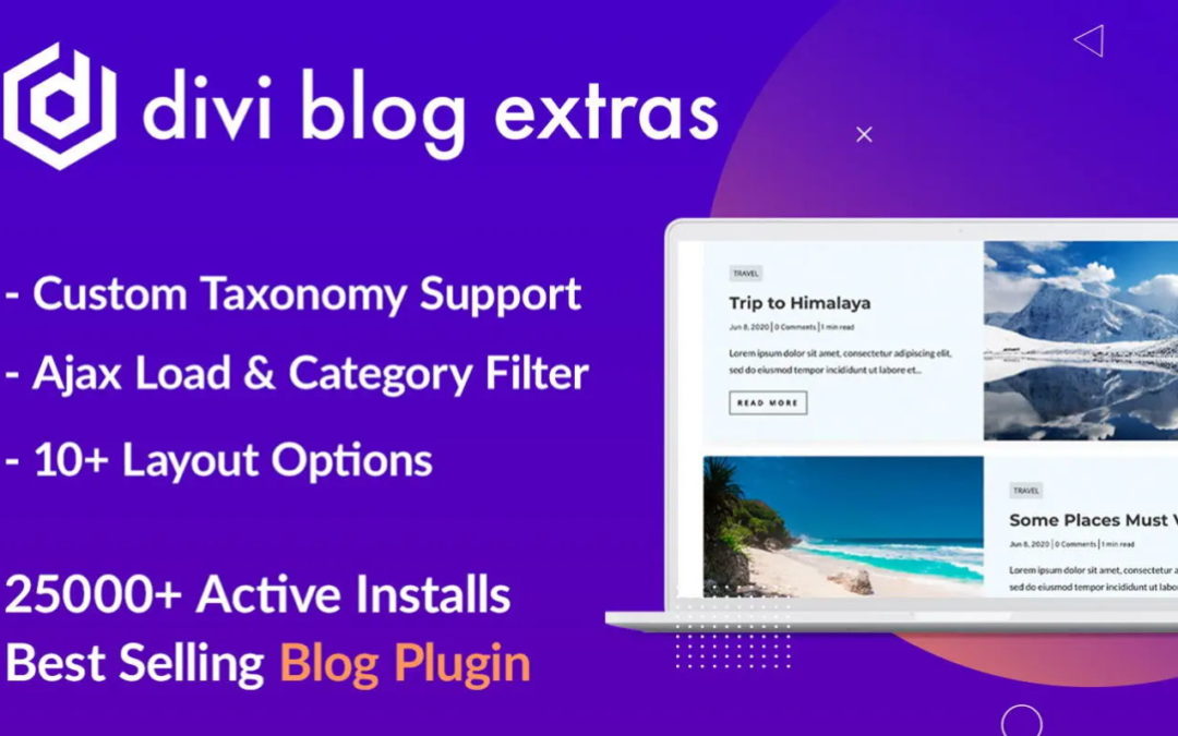 Divi Blog Extras