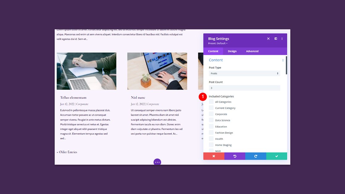How to Show Blog Posts per Category Using Divi’s Blog Module