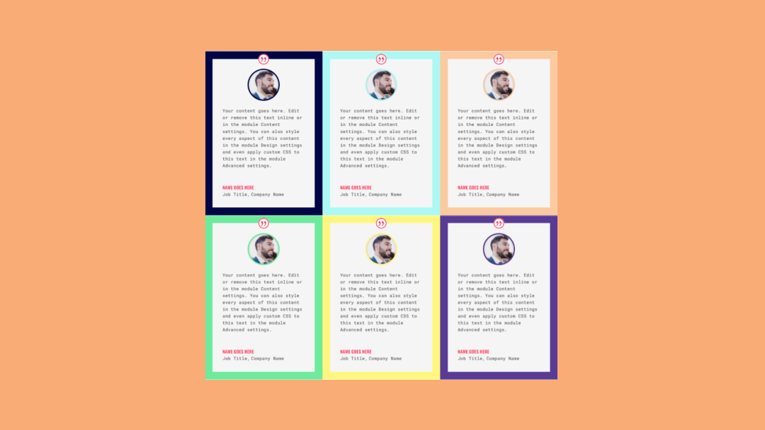 How to Create a Testimonial Grid Layout with Divi’s Testimonial Module