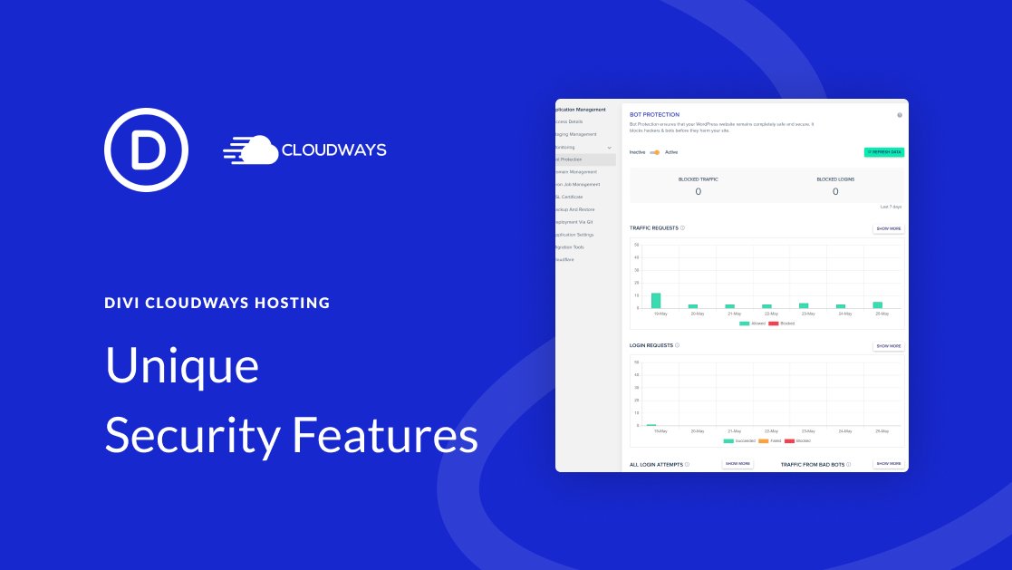 Understanding the Unique Security Features Included in Divi Hosting by Cloudways