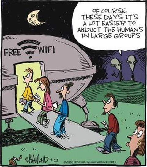 Free WiFi Aliens