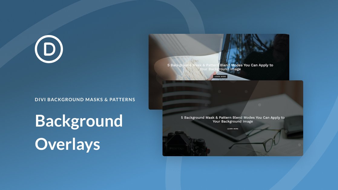 5 Background Mask & Pattern Overlays You Can Apply To Your Background Image
