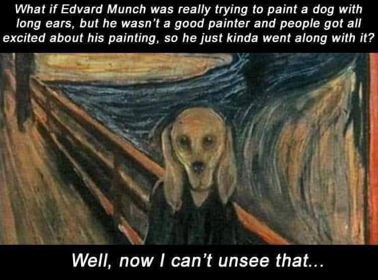 Edvard Munch Scream Dog