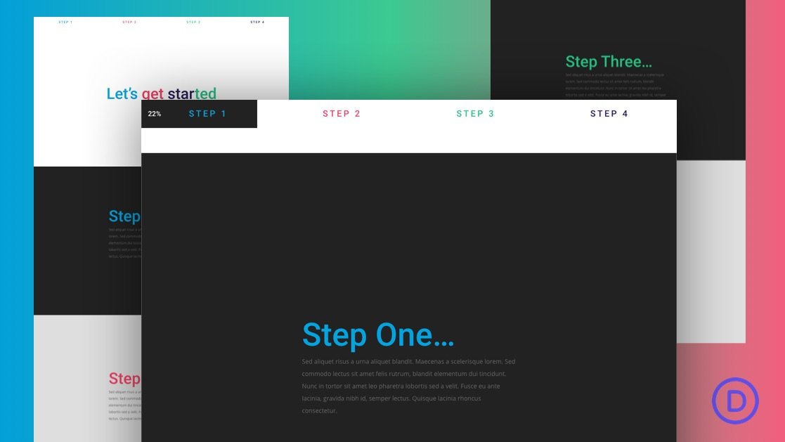 How to Combine a Scroll Progress Bar with a Fixed Navigation Menu in Divi