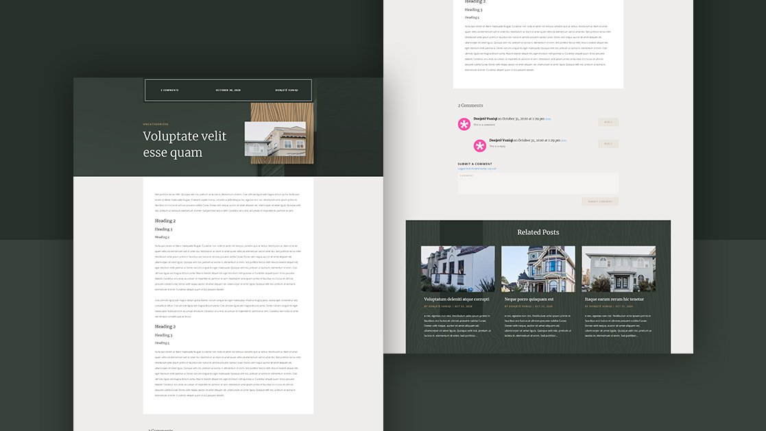 Download a FREE Blog Post Template for Divi’s Realtor Layout Pack