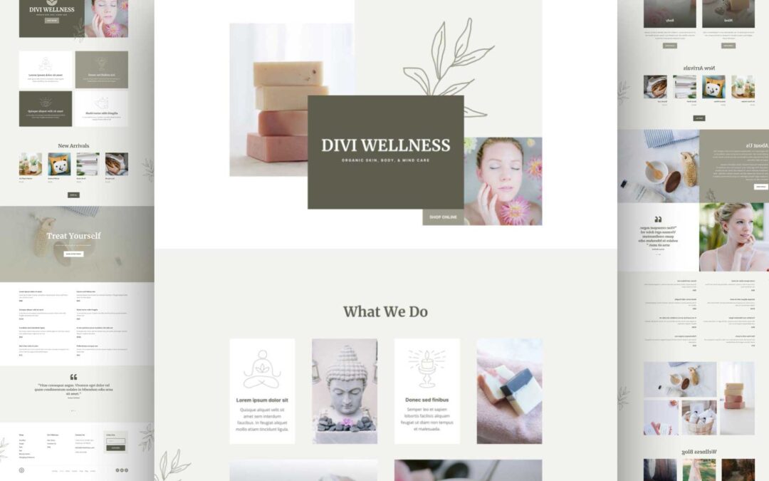 Get a Free Wellness Layout Pack for Divi