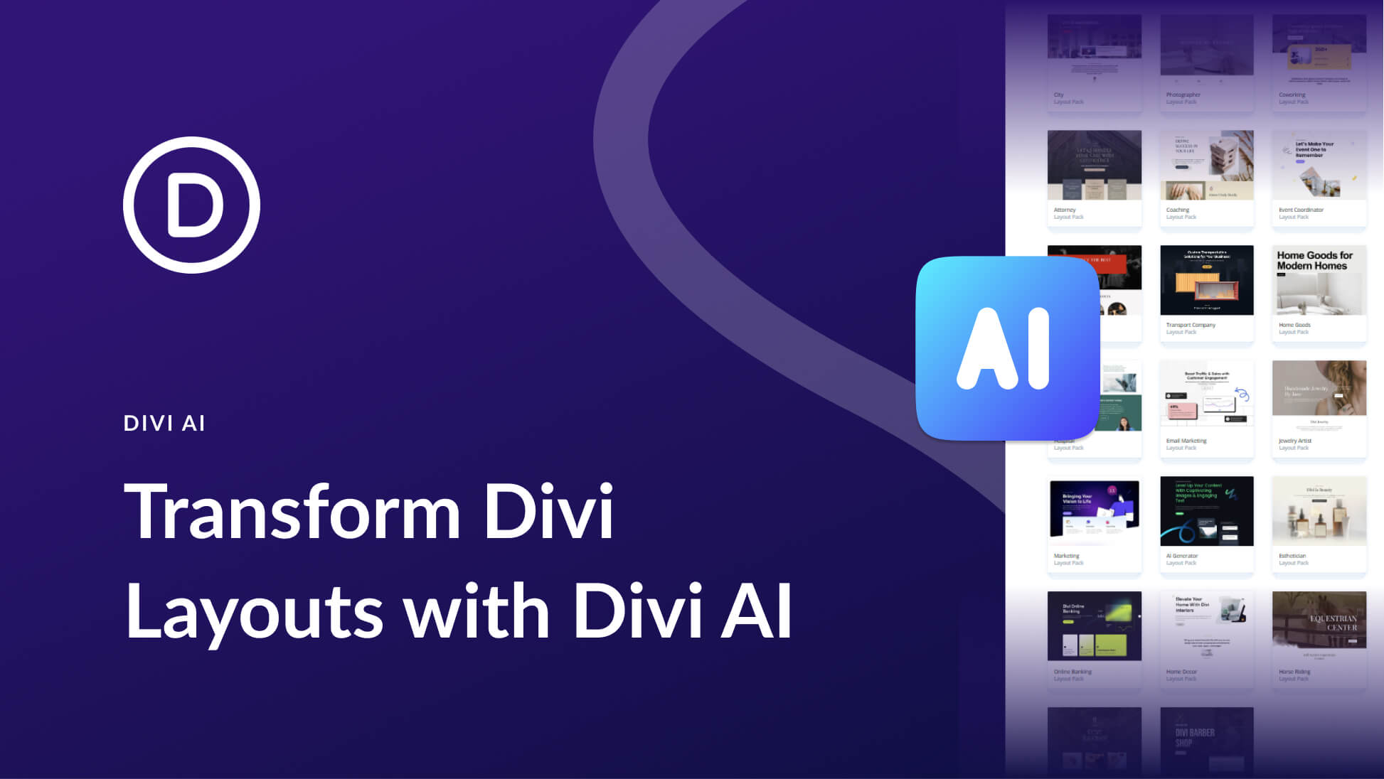 How to Transform A Divi Layout Using Divi AI