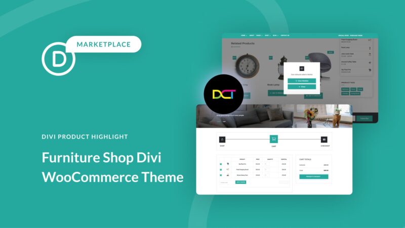 Divi Product Highlight: Furniture Shop Divi WooCommerce Theme