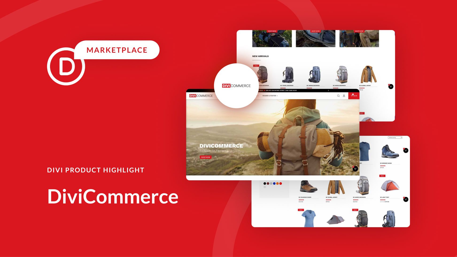 Divi Product Highlight: DiviCommerce
