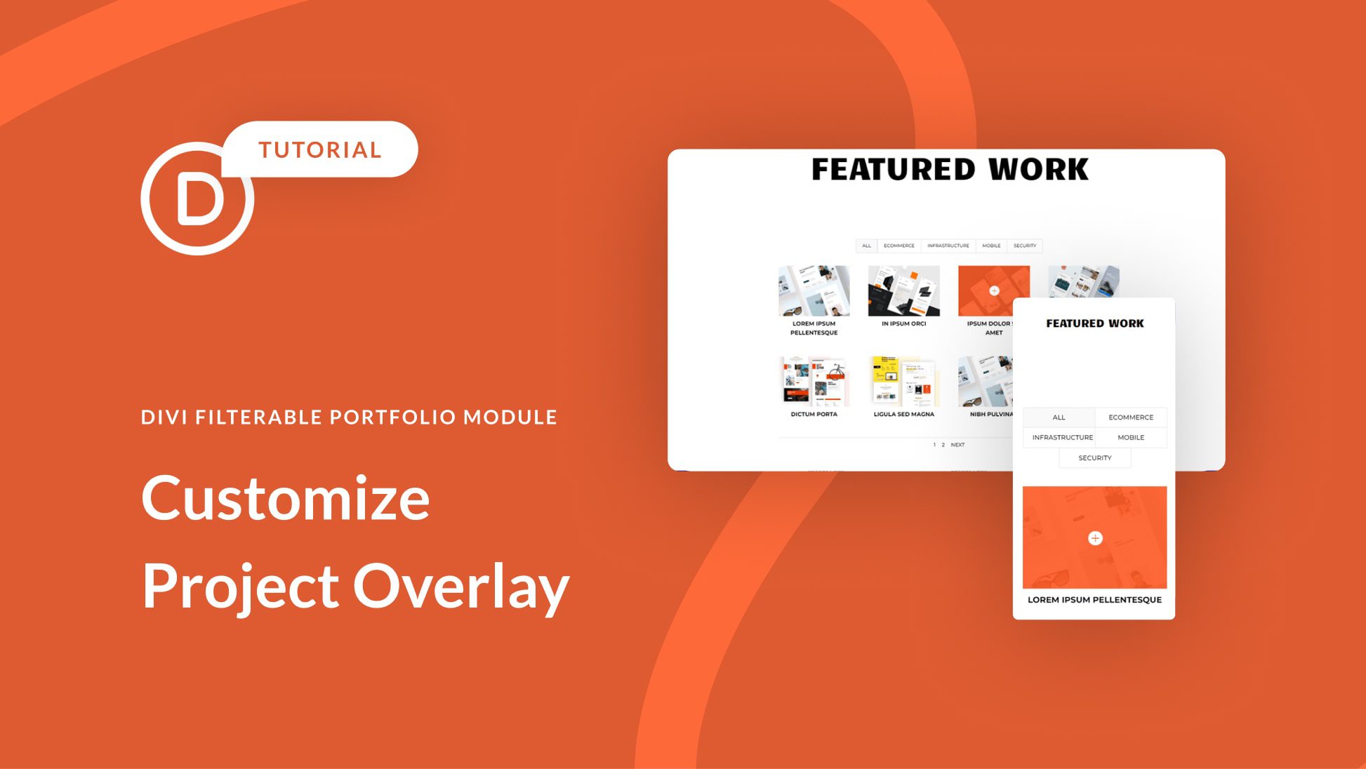 How to Customize the Project Overlay in Divi’s Filterable Portfolio Module