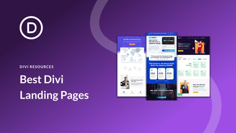 6 Best Divi Landing Pages to Boost Conversions (2024)