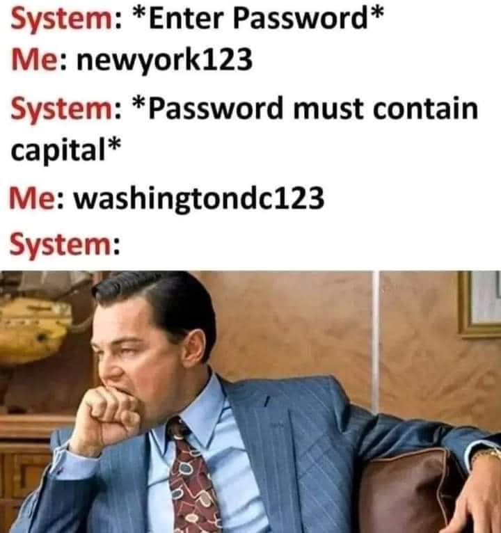 Password Capital