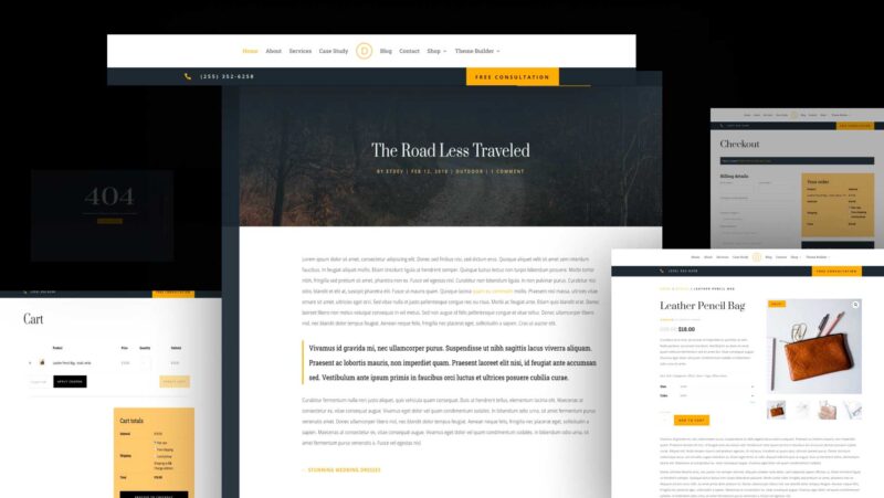 Download a Free Law Firm Theme Builder Pack for Divi