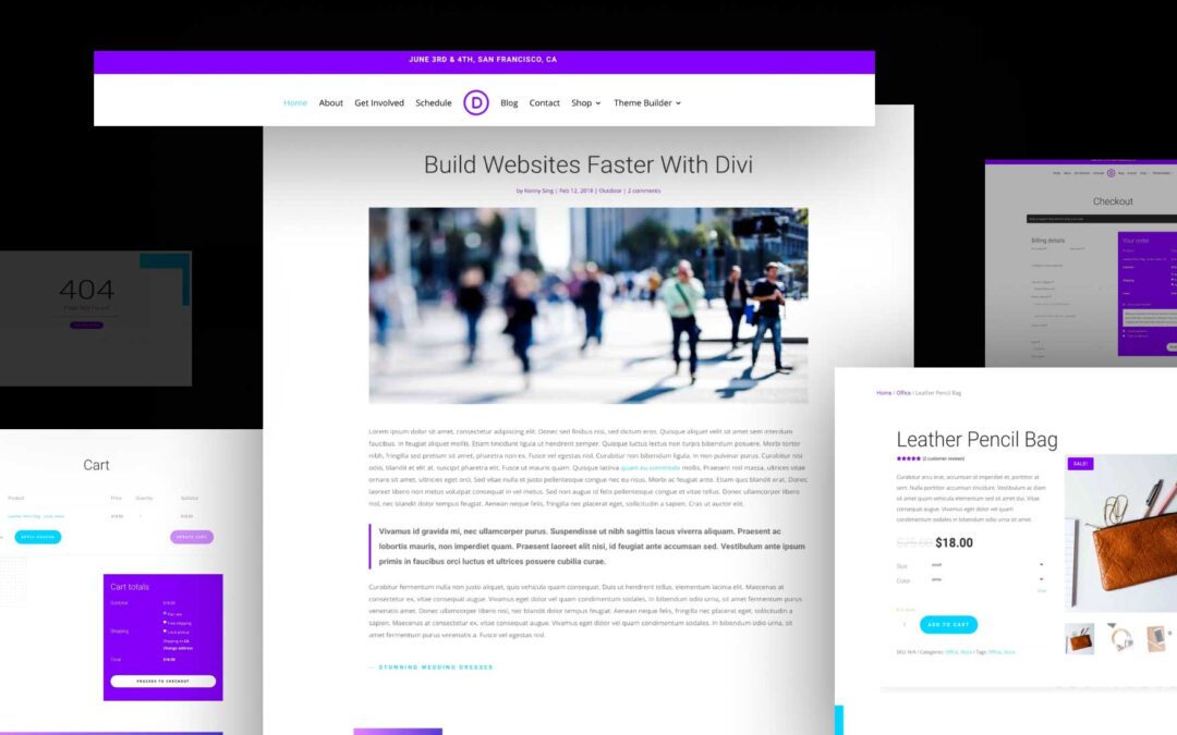 Download a Free Meetup Theme Builder Pack for Divi