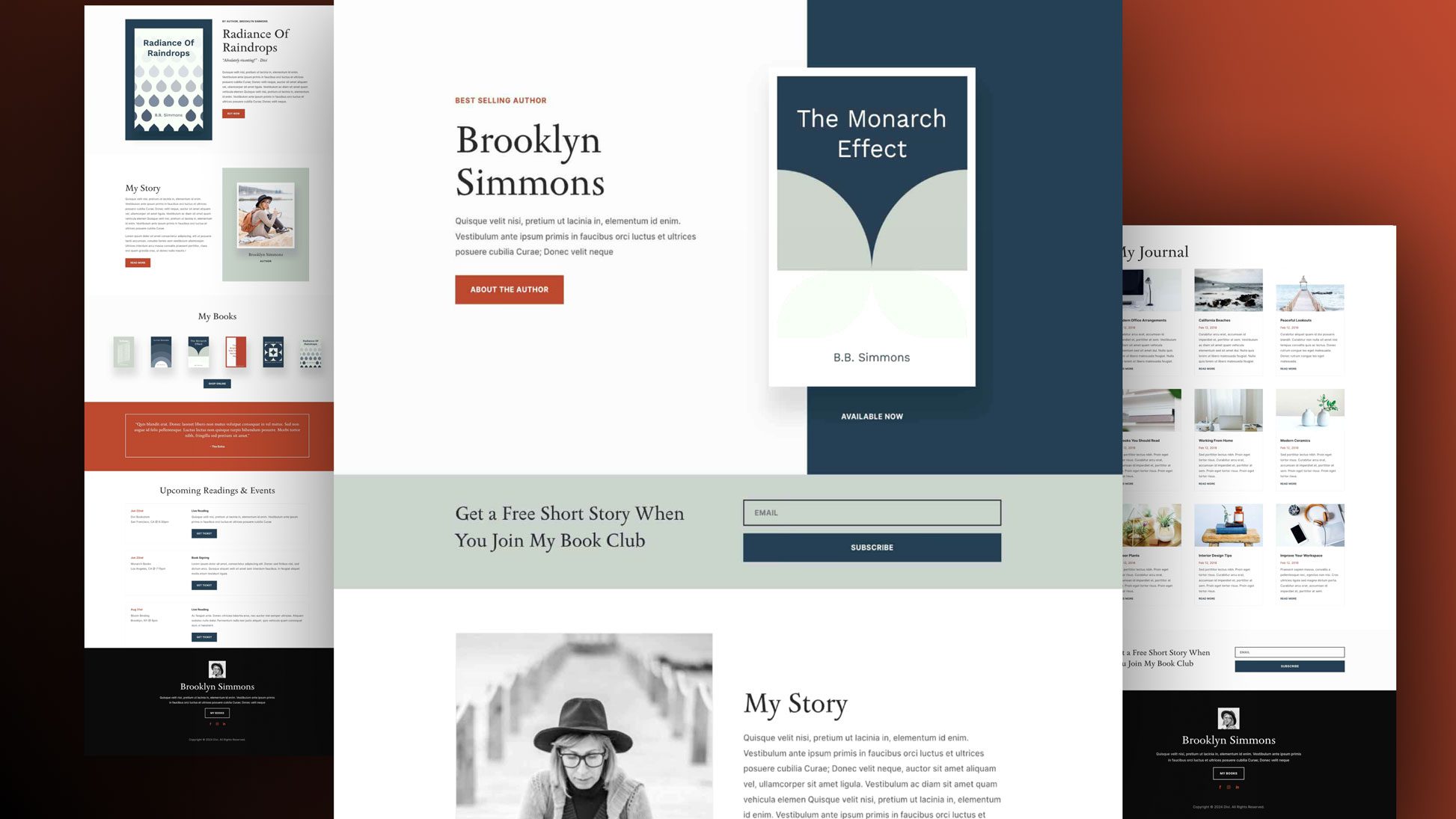 Get a Free Writer Layout Pack For Divi