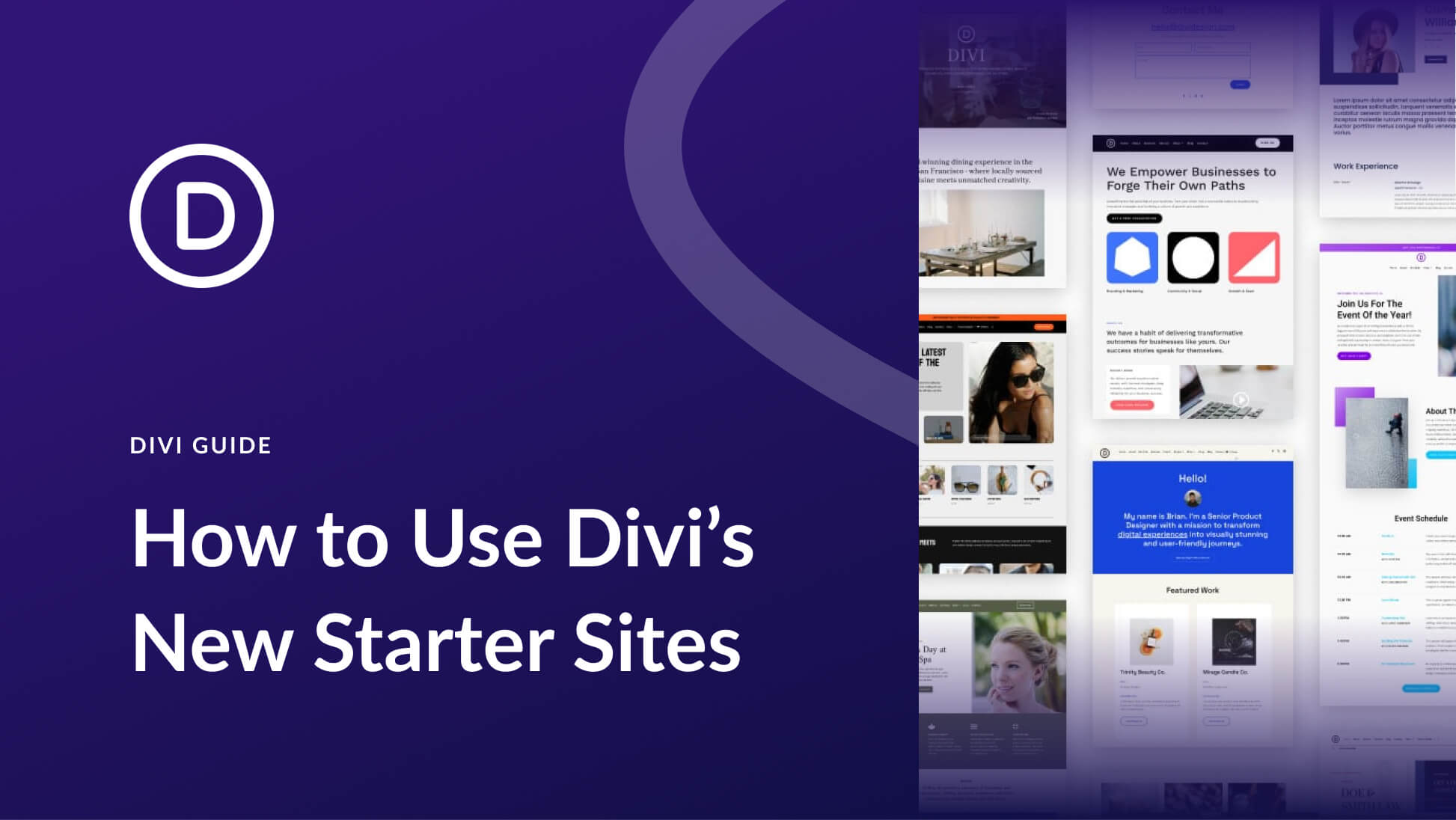 How To Use Divi’s New Starter Sites (Guide)