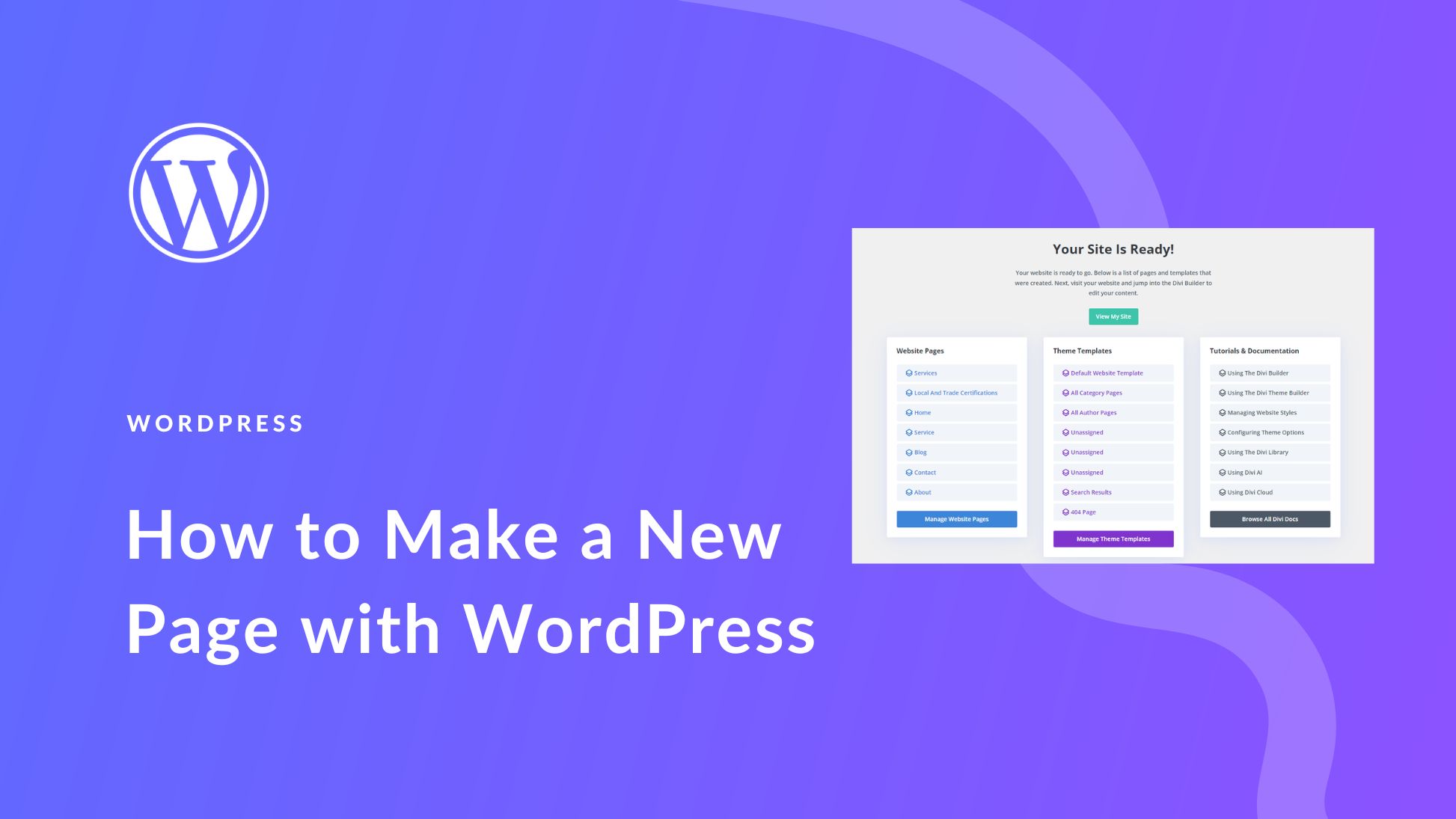 How to Make a New Page with WordPress in 2024 (Simple Guide)