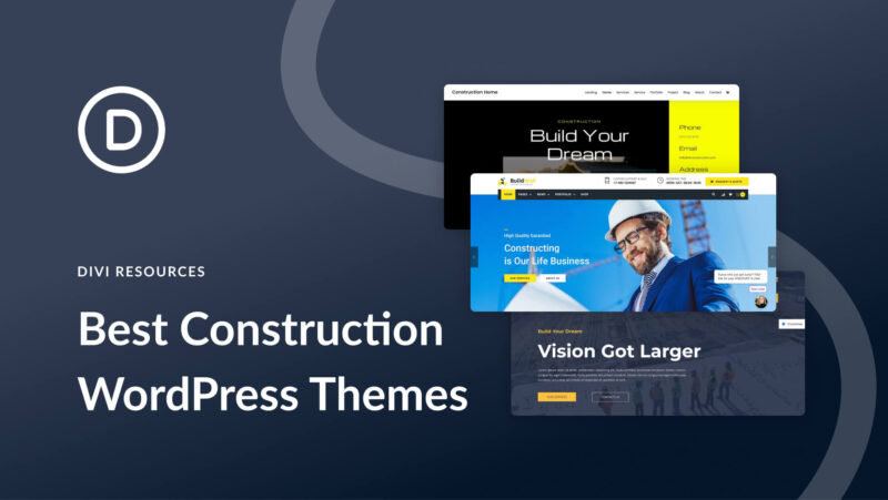 6 Best Construction WordPress Themes for Builders in 2024