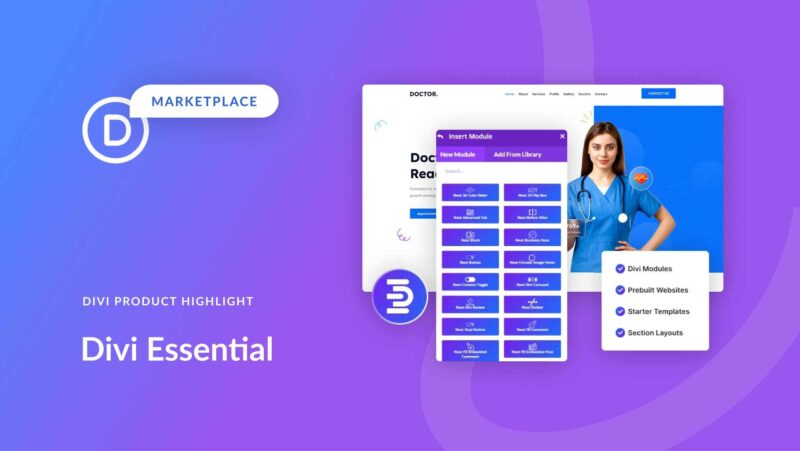 Divi Product Highlight: Divi Essential