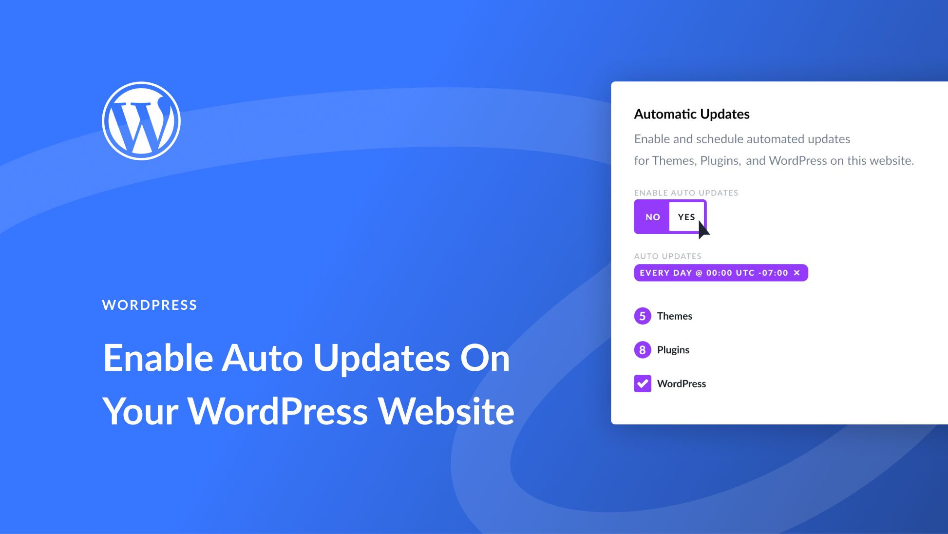 How to Enable Auto Updates on Your WordPress Website