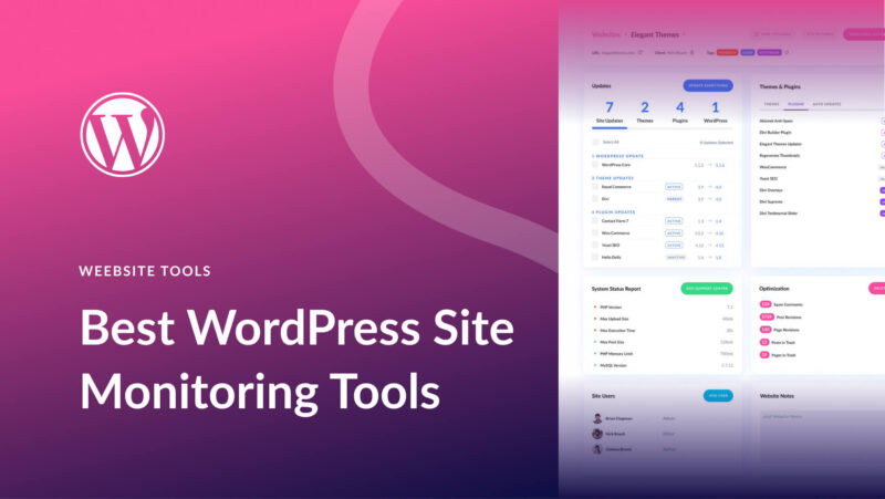 10 Best WordPress Site Monitoring Tools in 2024