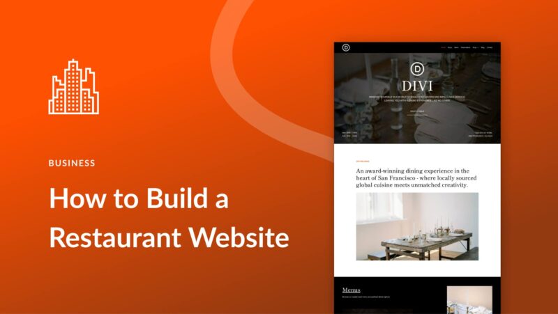 How to Create a Stunning Restaurant Website in Under an Hour