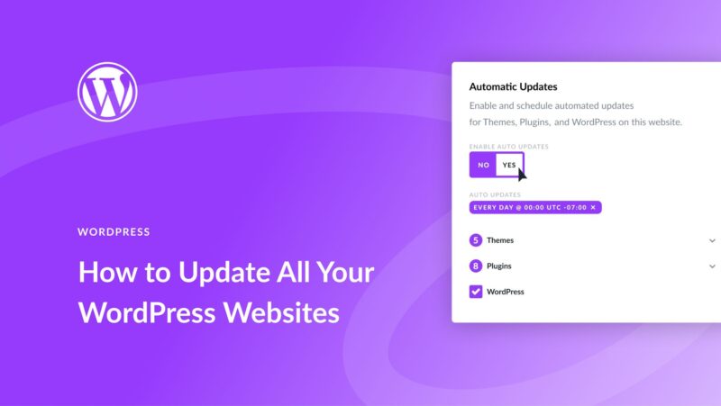 How to Update All Your WordPress Websites at Once