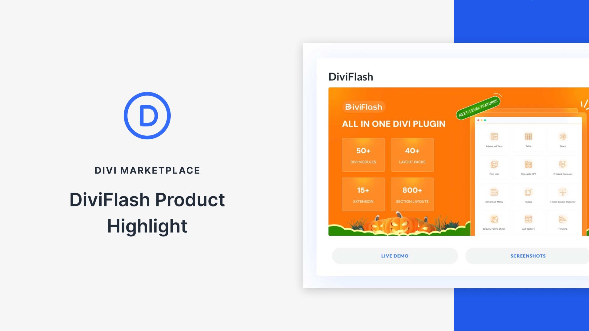 Divi Plugin Highlight: DiviFlash