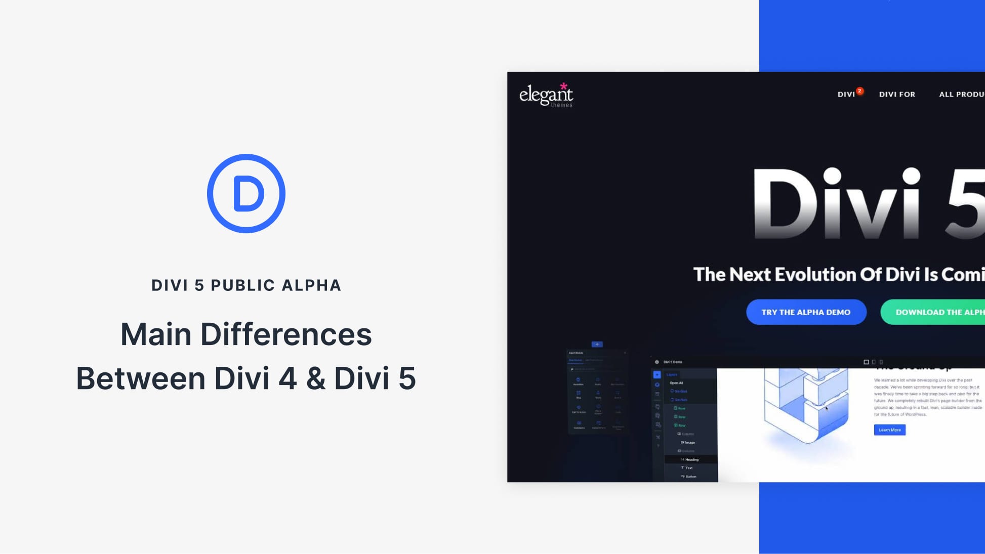 10 Main Differences Between Divi 4 & Divi 5 (Public Alpha)