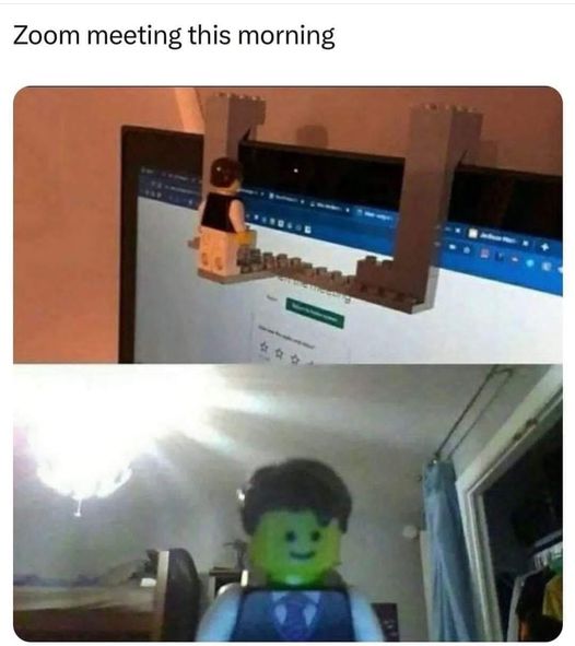 Zoom Meetings Lego