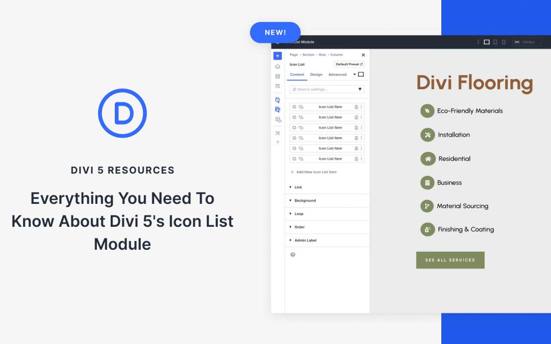 Everything You Need To Know About Divi 5’s Icon List Module