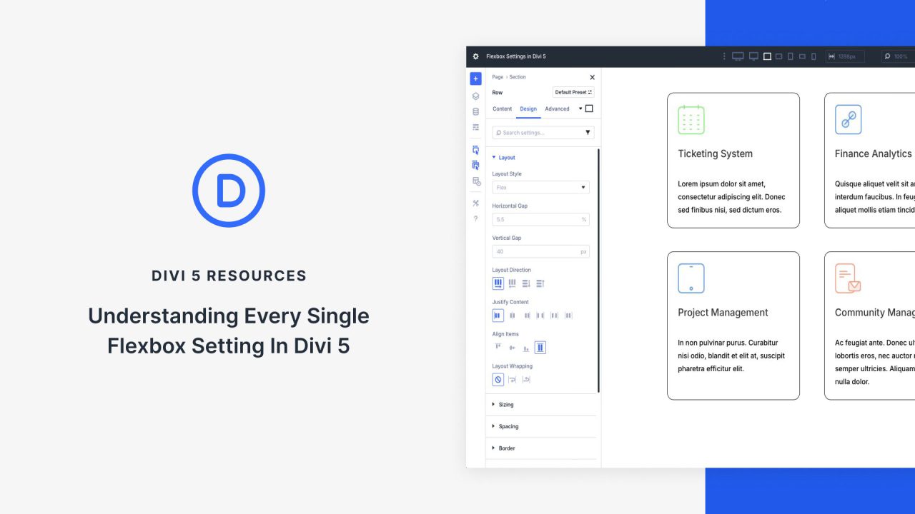 Understanding Every Single Flexbox Setting In Divi 5