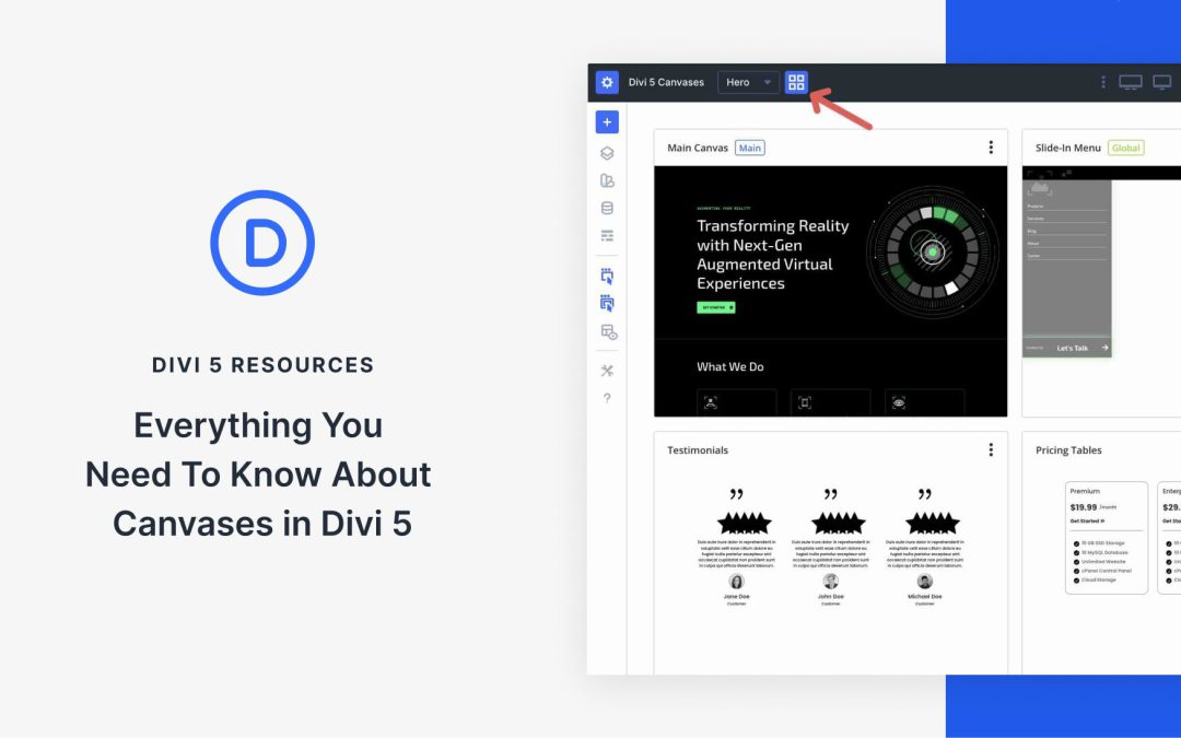 Everything You Need To Know About Canvases in Divi 5