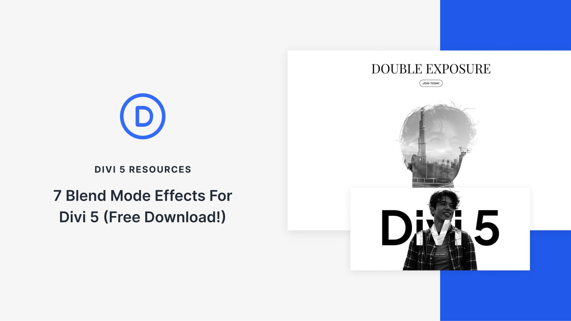 7 Blend Mode Effects For Divi 5 (Free Download!) 7 Blend Mode Effects For Divi 5 (Free Download!)