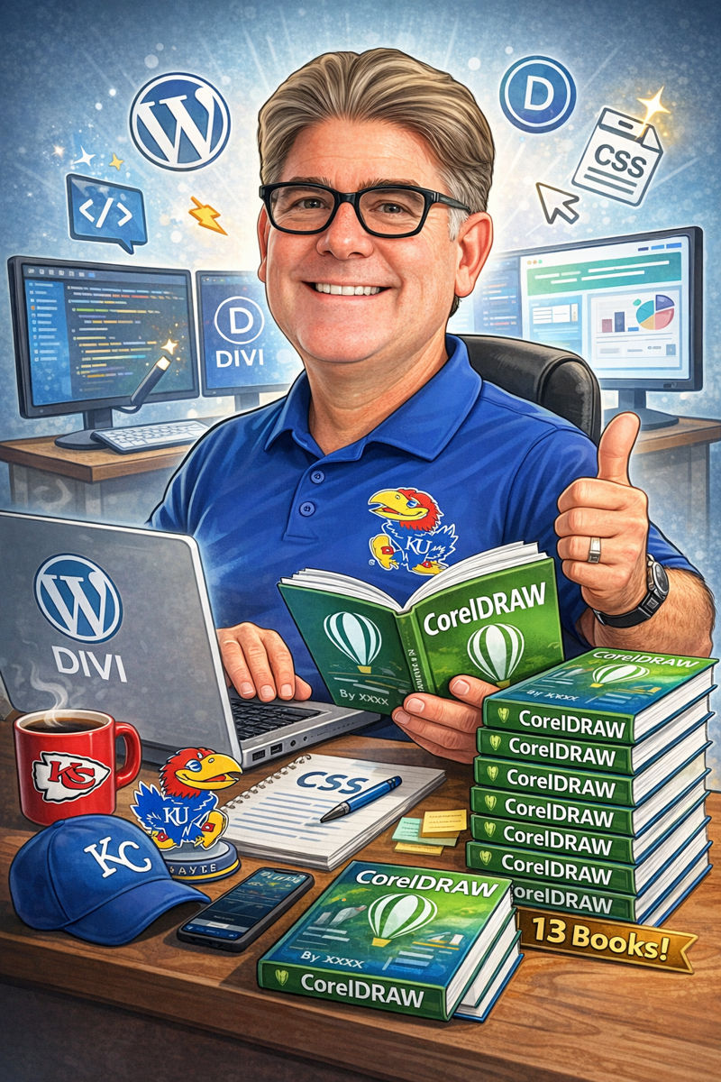 Foster Coburn's ChatGPT Caricature