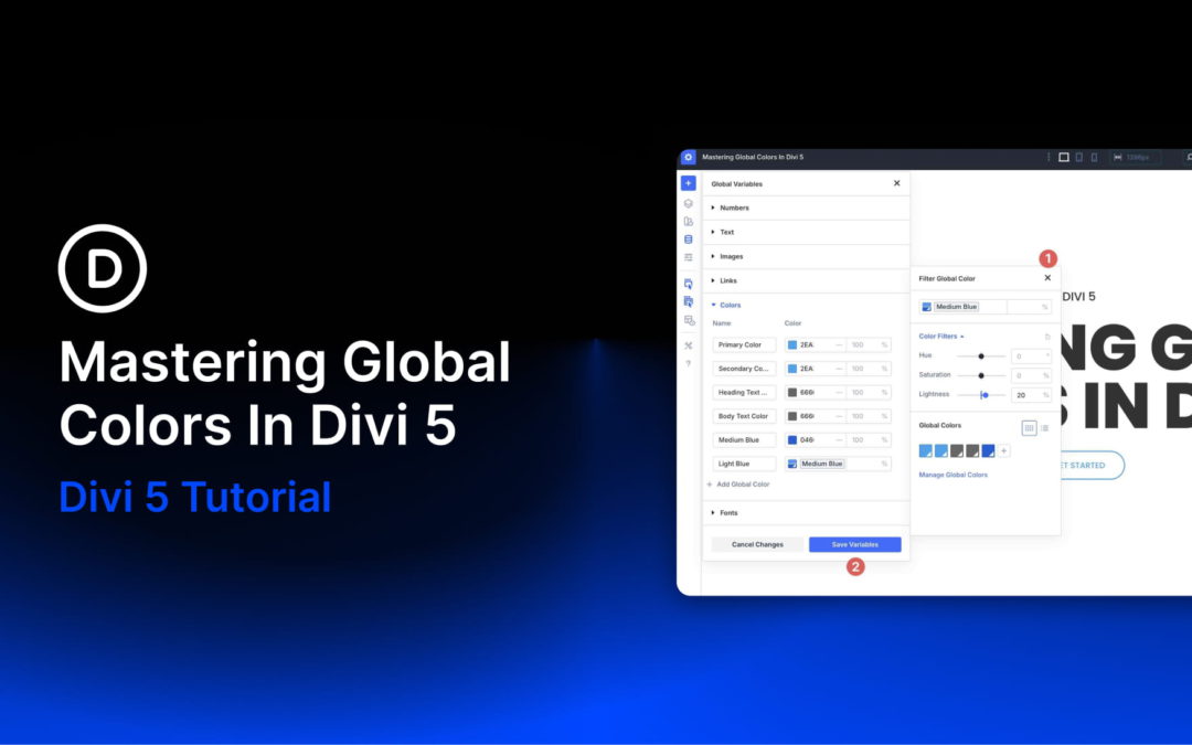 Mastering Global Colors In Divi 5