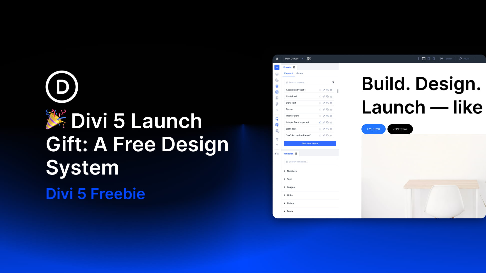 Divi 5 Launch Gift: A Free Design System (Download Now!) Divi 5 Launch Gift: A Free Design System (Download Now!)