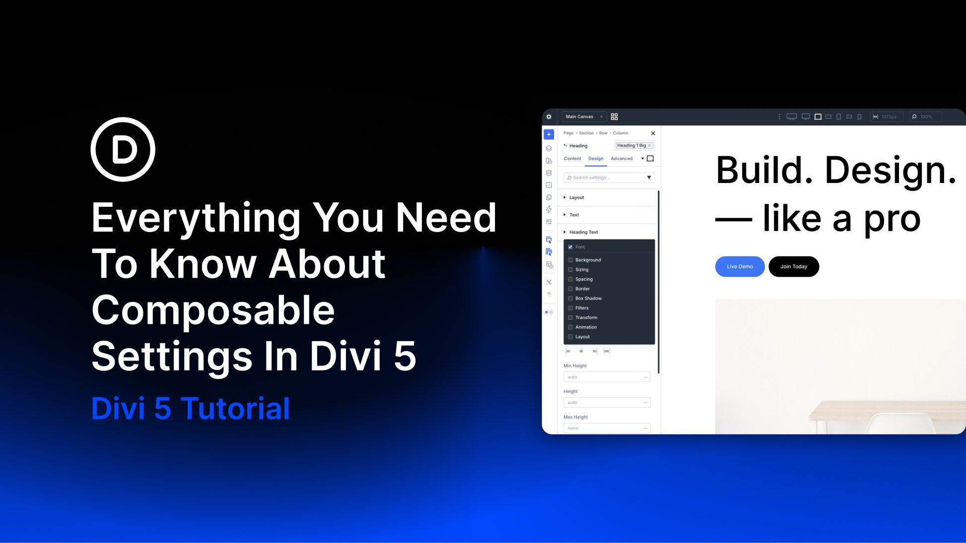 Everything You Need To Know About Composable Settings In Divi 5 Everything You Need To Know About Composable Settings In Divi 5