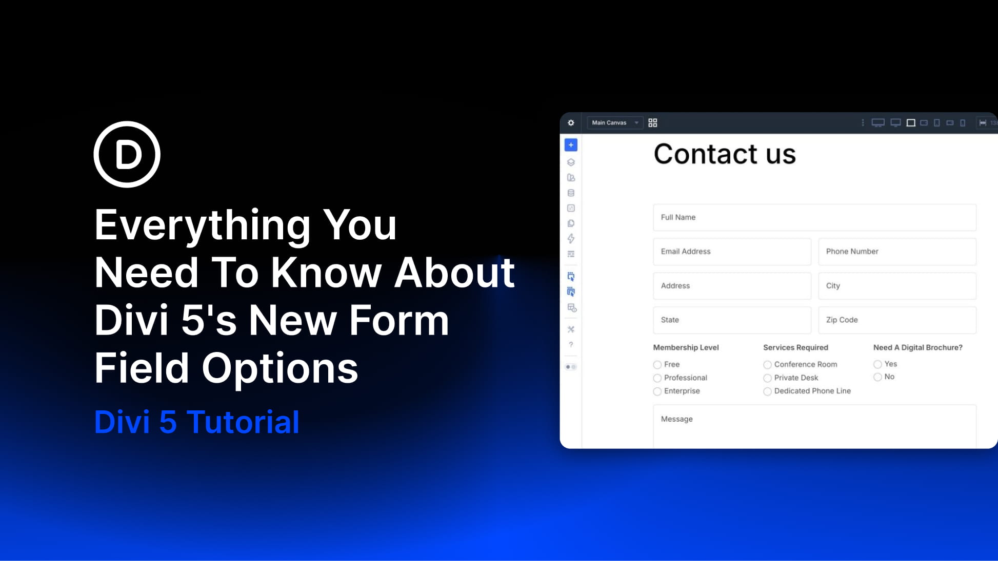 Everything You Need To Know About Divi 5’s New Form Field Options