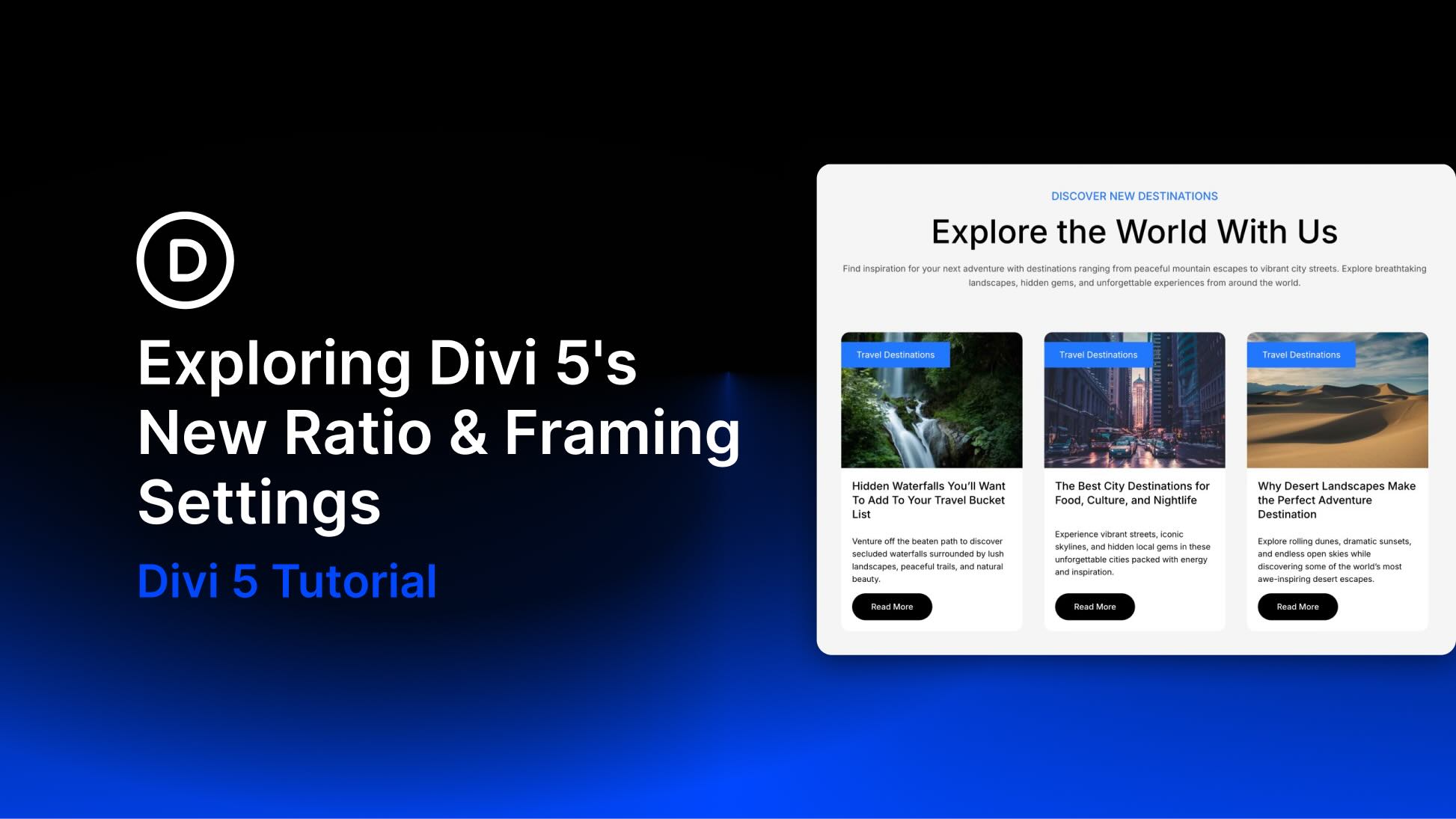 Exploring Divi 5’s New Ratio & Framing Settings Exploring Divi 5’s New Ratio & Framing Settings