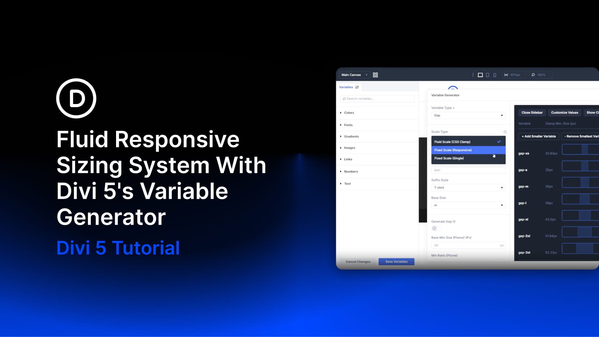 Creating A Fluid Responsive Sizing System With Divi 5’s Variable Generator Creating A Fluid Responsive Sizing System With Divi 5’s Variable Generator